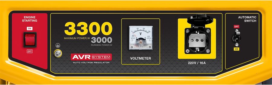 Бензиновый генератор STEHER GS-4500 фото#6