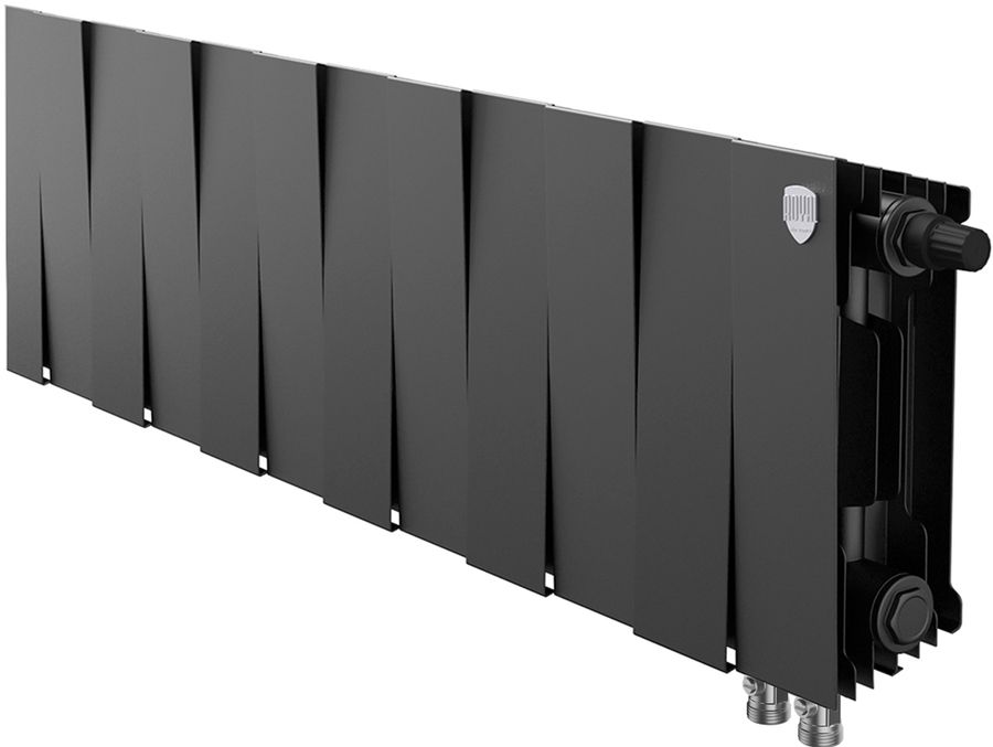 Биметаллический радиатор Royal Thermo PianoForte 200 Noir Sable VDR80 - 12 секц.