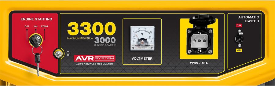 Бензиновый генератор STEHER GS-4500Е фото#6