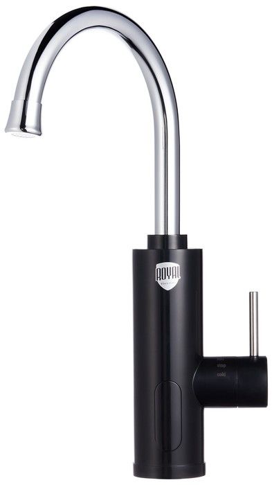 Электрический проточный водонагреватель Royal Thermo QuickTap (Black) фото#2