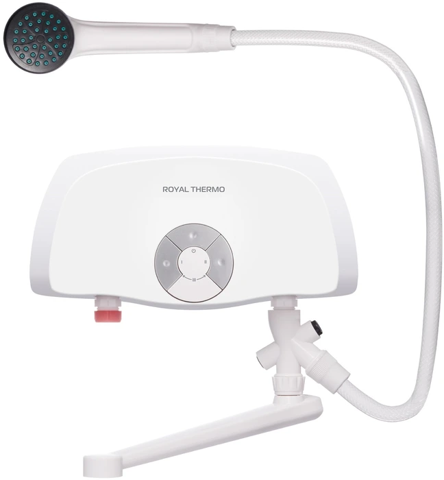 Электрический проточный водонагреватель Royal Thermo Smartfix TS (6,5 kW) - кран+душ