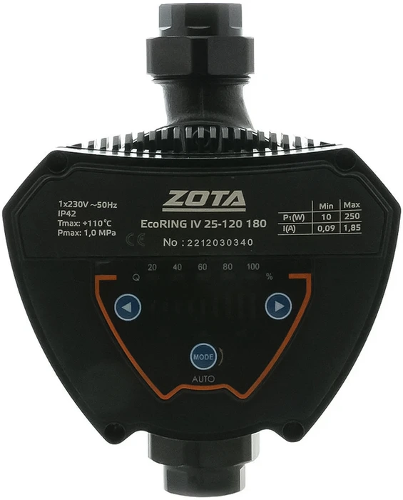 Насос для отопления Zota EcoRING IV 25-120 180