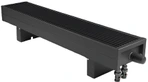 Водяной конвектор Vitron ВКН.100.200.1400.2ТГ Черный, с термовентилем