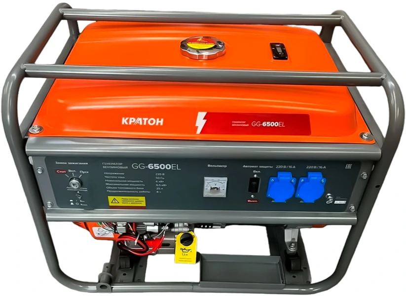 Бензиновый генератор Кратон GG-6500EL