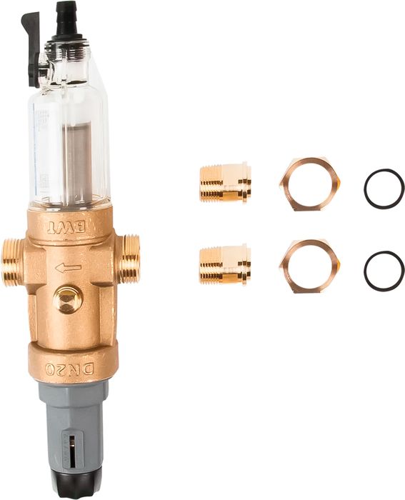 Магистральный фильтр BWT Protector mini C/R 3/4" HWS с редуктором давления (ст.арт. 10549) фото#2