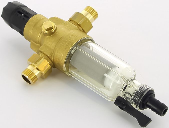 Магистральный фильтр BWT Protector mini C/R 1/2" HWS с редуктором давления (ст.арт. 10548) фото#3