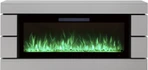 Линейный электрокамин Real-Flame SEATTLE 42 BV GR-P712 с очагом SAPHIR 42