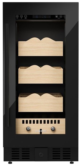Шкаф-хьюмидор Libhof BR-300 Black фото#2
