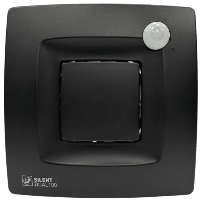Вытяжка для ванной Soler & Palau SILENT DUAL 100 MATT BLACK