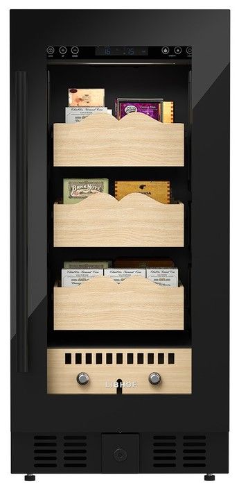 Шкаф-хьюмидор Libhof BR-300 Black фото#3