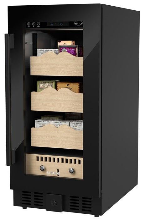 Шкаф-хьюмидор Libhof BR-300 Black фото#8