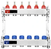 Для отопления VARMEGA VM15106 1", 6 x 3/4"EK