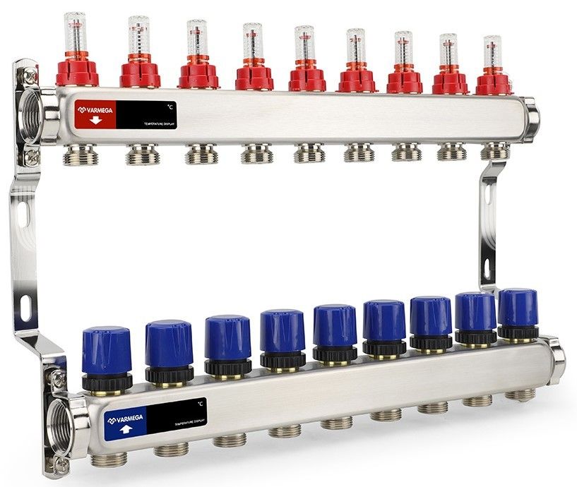 Для отопления VARMEGA VM15109 1", 9 x 3/4"EK фото#2