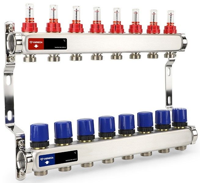 Для отопления VARMEGA VM15108 1", 8 x 3/4"EK фото#2