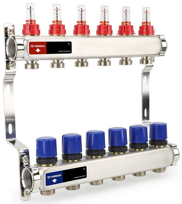 Для отопления VARMEGA VM15106 1", 6 x 3/4"EK фото#2