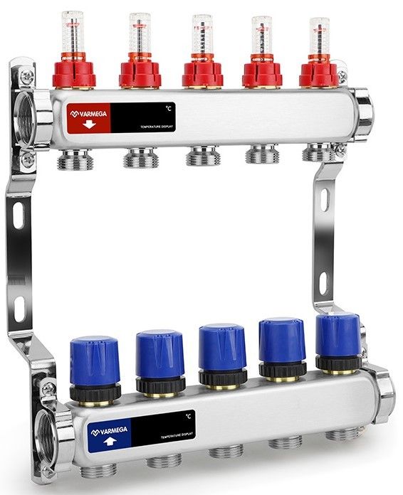 Для отопления VARMEGA VM15105 1", 5 x 3/4"EK фото#2