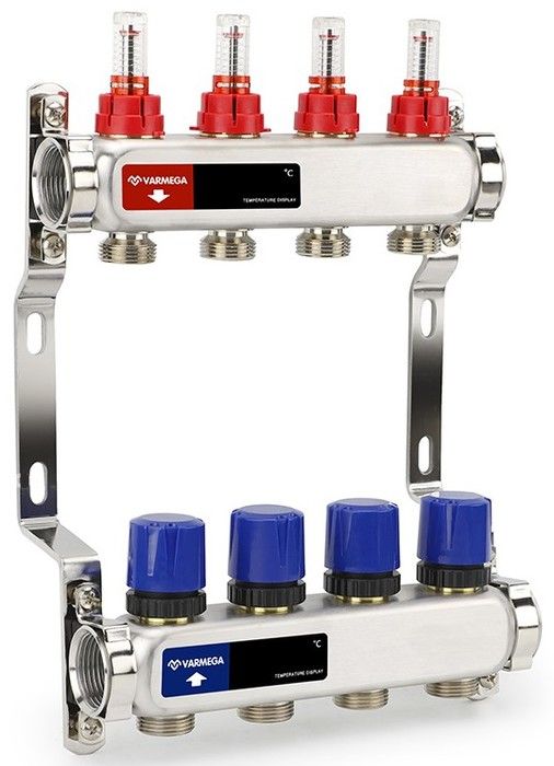 Для отопления VARMEGA VM15104 1", 4 x 3/4"EK фото#2