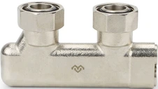 Двухтрубный узел нижнего подключения VARMEGA VM13901 3/4"EKх3/4"EK