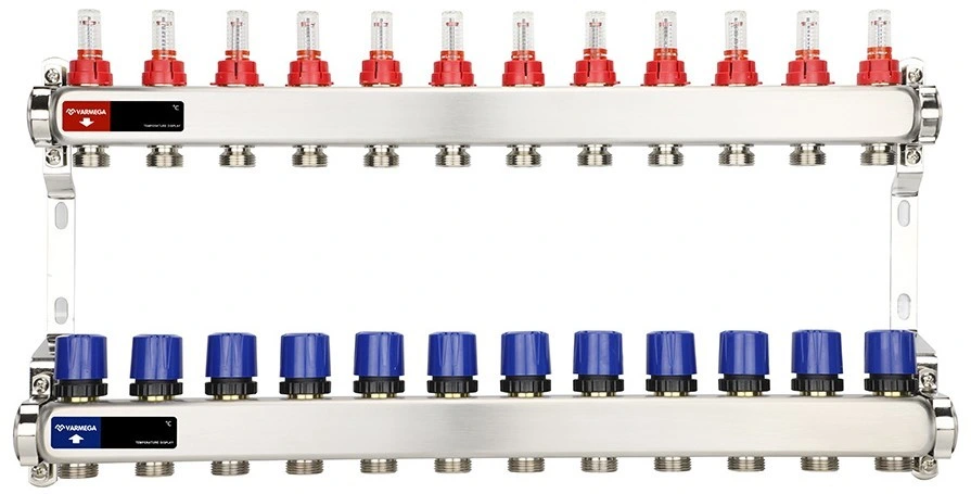 Для отопления VARMEGA VM15112 1", 12 x 3/4"EK