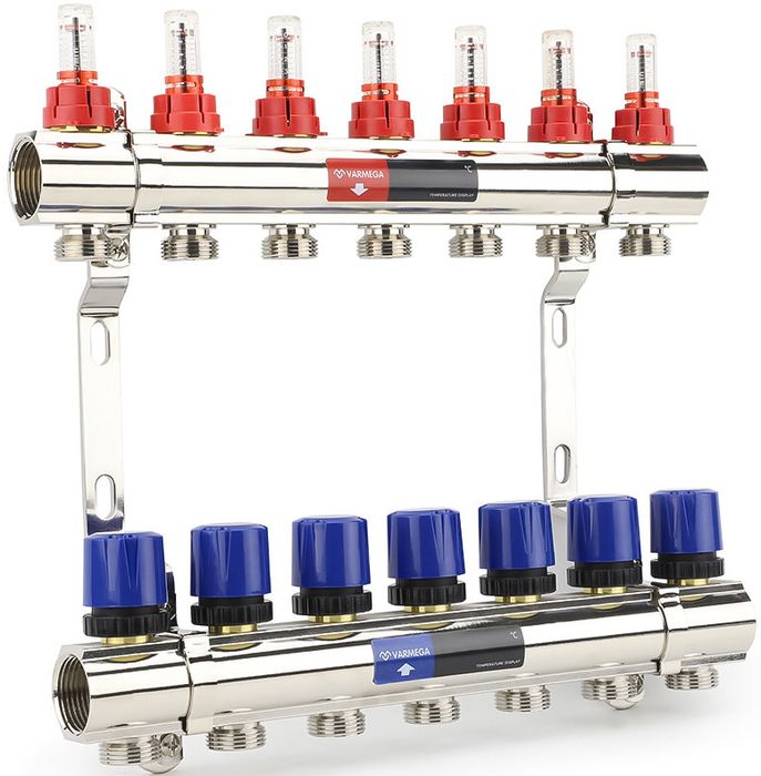 Для отопления VARMEGA VM15407 1", 7 x 3/4"EK фото#2