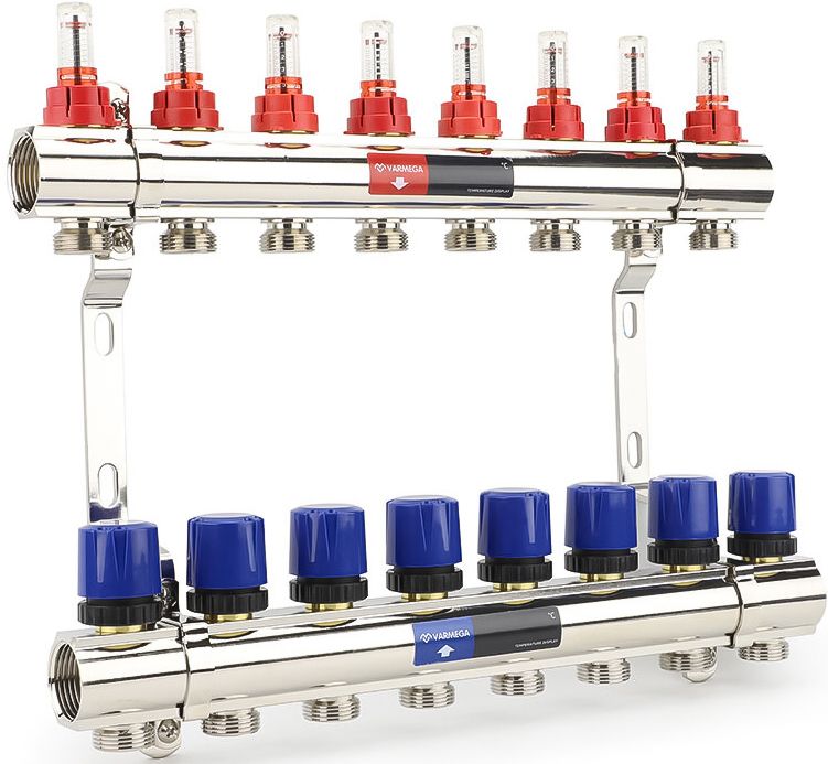 Для отопления VARMEGA VM15408 1", 8 x 3/4"EK фото#2