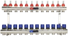Для отопления VARMEGA VM15412 1", 12 x 3/4"EK