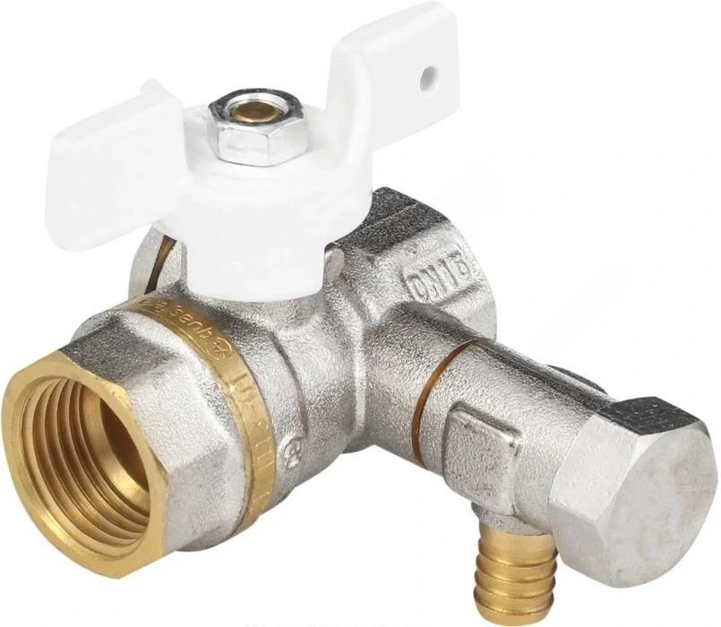 Шаровый кран Aquasfera 1113 Standard никель Ду 15 Ру40 ВР 1/2"