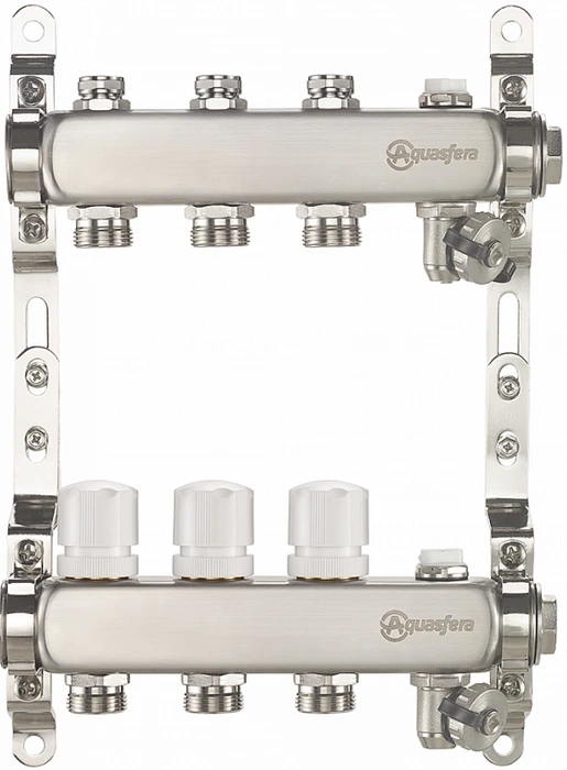 Для отопления Aquasfera 1" ВР/ВР 7 вых 3/4" НР (9502)