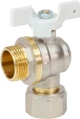 Шаровый кран Aquasfera 1123 Standard Ду 20 Ру30 НР/нак. гайка