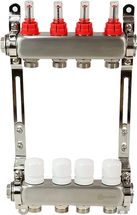 Для отопления Aquasfera 1" ВР/ВР 4 вых 3/4" НР (9503)