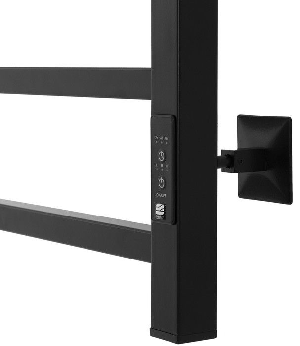 Электрический полотенцесушитель Energy CUBE 900*400 черный фото#6