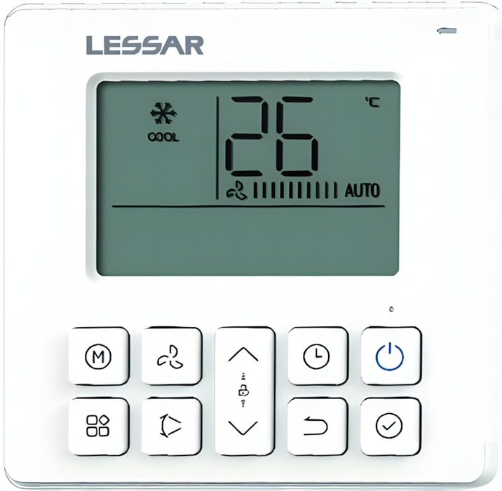 Кассетный кондиционер Lessar LS-HE18BCWE2/LU-HE18UWE2/LZ-B4CUB фото#3