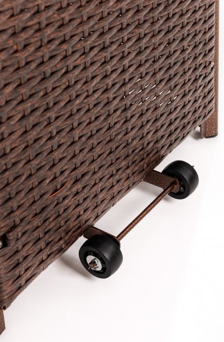 Газовый уличный обогреватель Stalleh Pyramid X4 Rattan Brown фото#4