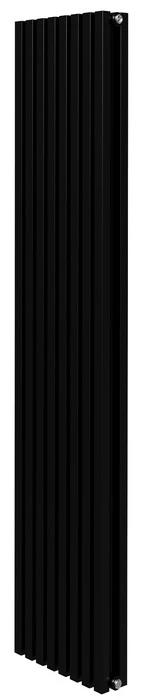 Стальной трубчатый радиатор 2-колончатый Royal Thermo Shift Q30 C2180 - 08 секц. RAL9005m, боковое 1/2