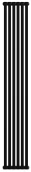 Радиатор отопления Royal Thermo Shift Q30 C2180 - 06 секц. RAL9005m, боковое 1/2