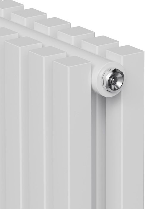 Радиатор отопления Royal Thermo Shift Q30 C2180 - 04 секц. RAL9016, боковое 1/2 фото#3