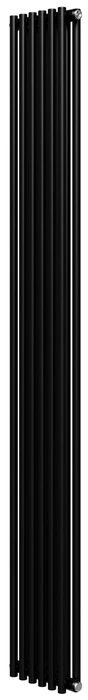 Стальной трубчатый радиатор 2-колончатый Royal Thermo Shift R22 C2180 - 06 секц. RAL9005m, боковое 1/2