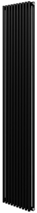 Стальной трубчатый радиатор 2-колончатый Royal Thermo Shift R22 C2180 - 10 секц. RAL9005m, боковое 1/2