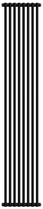 Радиатор отопления Royal Thermo Shift R22 C2180 - 08 секц. RAL9005m, боковое 1/2 фото#2