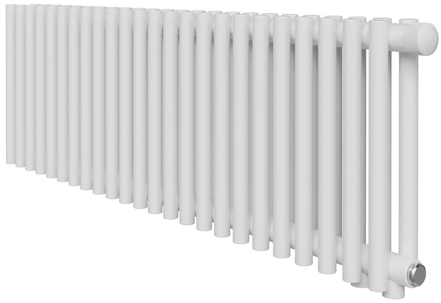 Радиатор отопления Royal Thermo Shift R22 VC2030 - 24 секц. RAL9016, нижнее 1/2