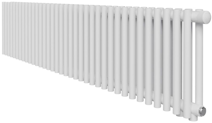 Радиатор отопления Royal Thermo Shift R22 VC2030 - 30 секц. RAL9016, нижнее 1/2
