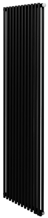 Стальной трубчатый радиатор 2-колончатый Royal Thermo Shift R22 VC2180 - 12 секц. RAL9005m, нижнее 1/2