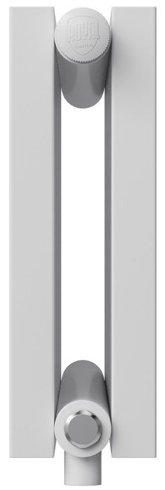 Радиатор отопления Royal Thermo Shift Q30 VC2030 - 26 секц. RAL9016, нижнее 1/2 фото#3
