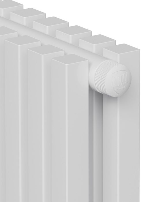 Радиатор отопления Royal Thermo Shift Q30 VC2180 - 04 секц. RAL9016, нижнее 1/2 фото#3