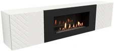 Настенный биокамин Firelight BFP-P1700V белая