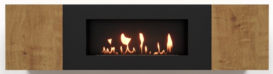 Настенный биокамин Firelight BFP-P1600 дуб вотан фото#2