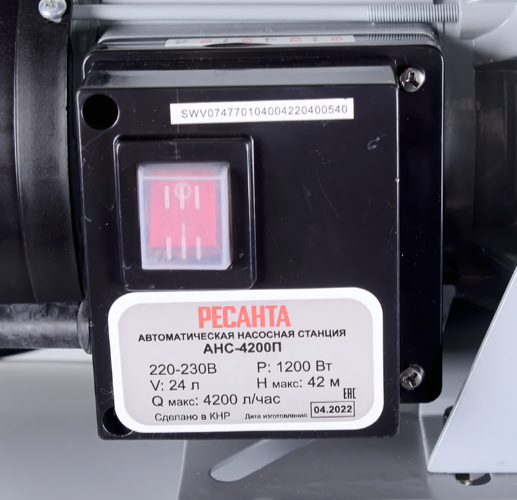 Поверхностная насосная станция Ресанта АНС-4200П фото#6