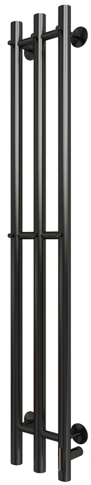 Электрический полотенцесушитель GROIS Trio GR-138 190х1200 П3 RAL 9005 R