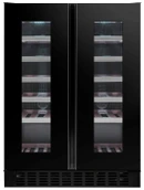 Отдельностоящий винный шкаф Temptech ST2DX60DRB