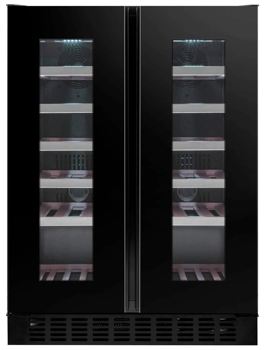 Отдельностоящий винный шкаф Temptech ST2DX60DRB